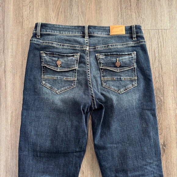 Buckle BKE Victoria Universal Fit Mid-Rise Bootcut Blue Jeans Womens Size 30 - Picture 6 of 12